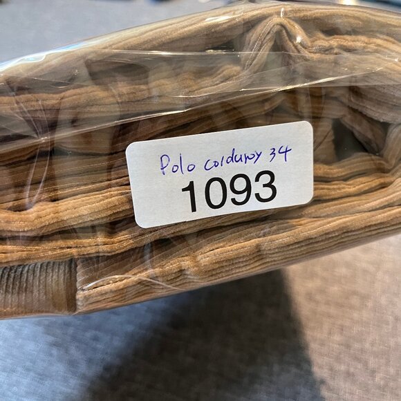 Polo Ralph Lauren Classic Fit Stretch Corduroy Pants - Men's Size 34*30 - Picture 14 of 14